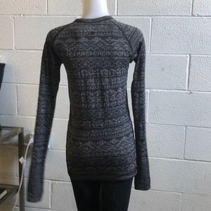 lululemon athletica Tops - Lululemon black l/s texture top sz 8 60958 lululemon athletica Tops - Lululemon black l/s texture top sz 8 60958